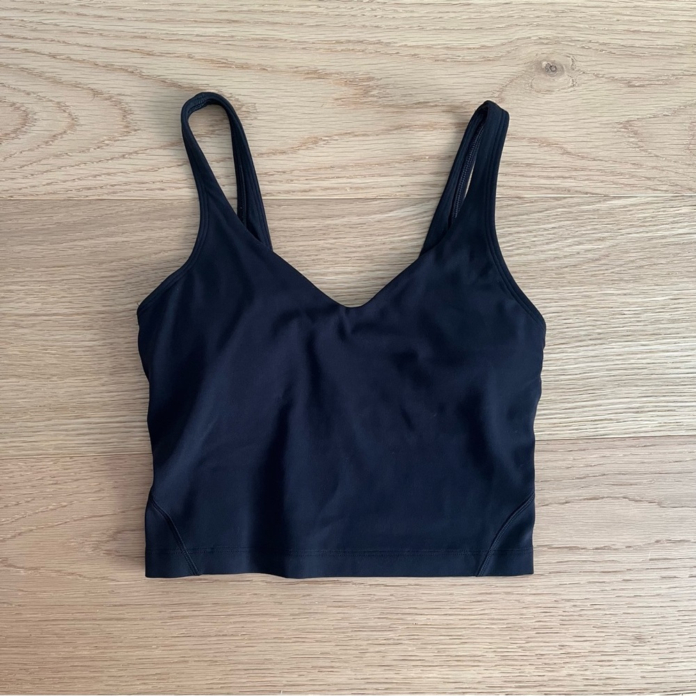 Lululemon Black Align Crop Tank